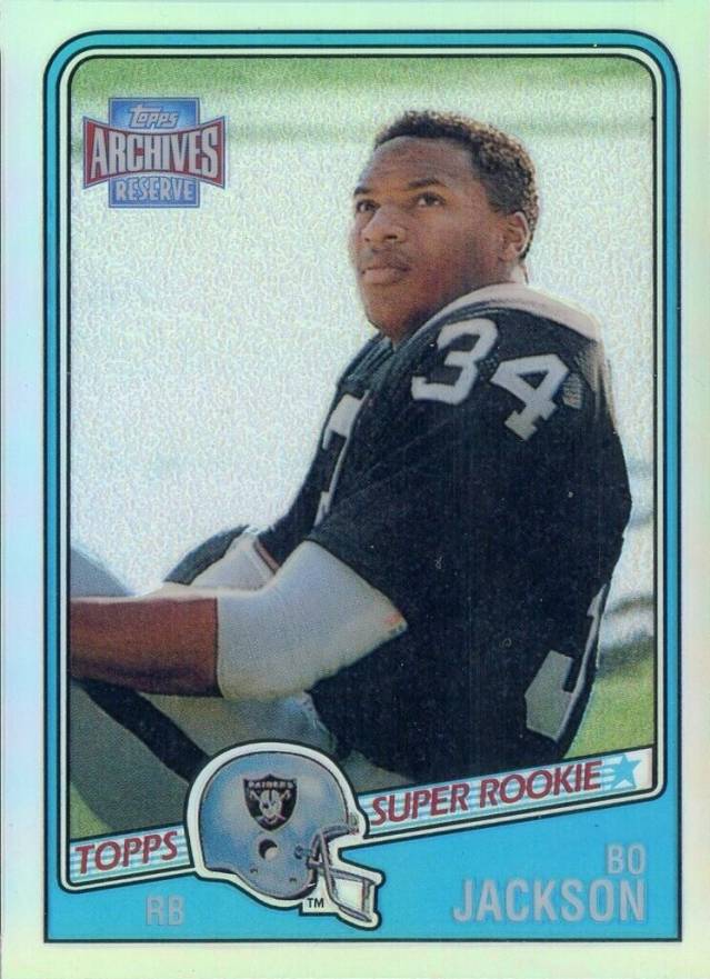 2001 Topps Archives Reserve Bo Jackson #10 Football Card