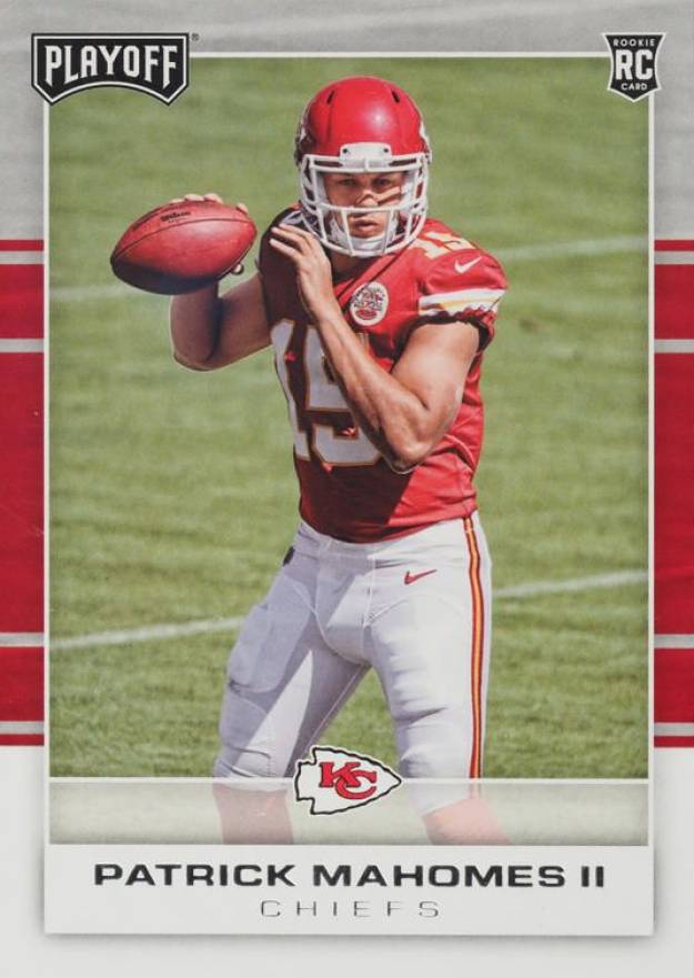 2017 Panini Playoff Patrick Mahomes II #204 Football Card