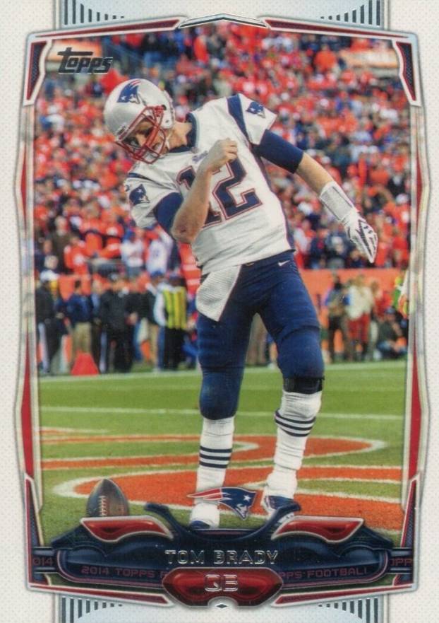 2014 Topps Tom Brady #37 Football Card