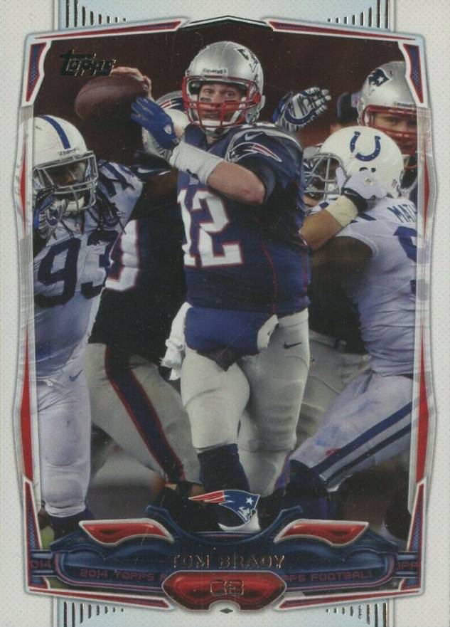 2014 Topps Tom Brady #52 Football Card