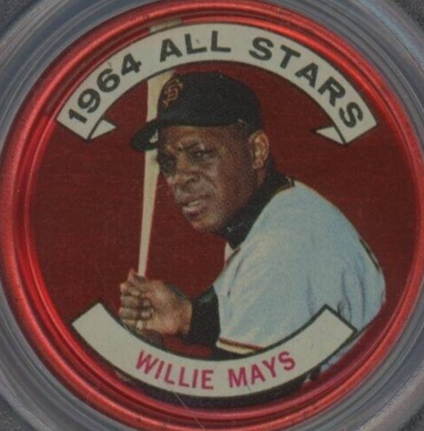 1964 Topps Coins Willie Mays #151 Baseball Card