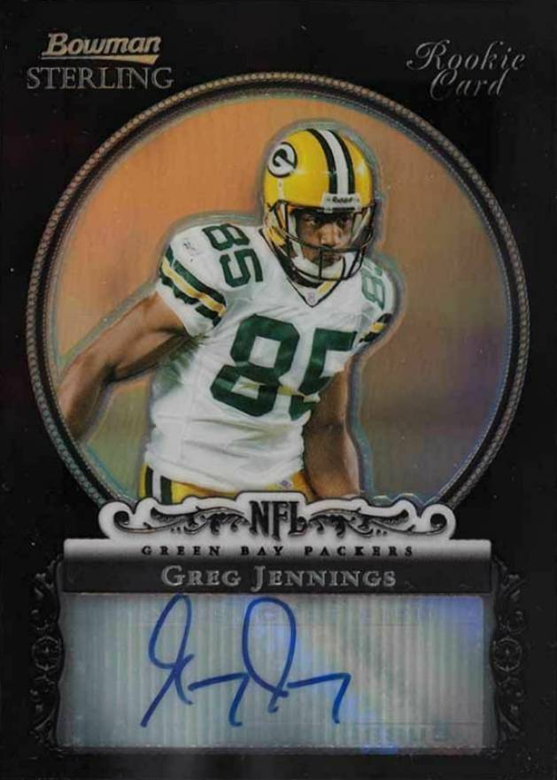 2006 Bowman Sterling Greg Jennings #BS-GJ Football Card