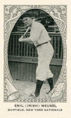 1922 Strip Card Emil (Irish) Meusel # Baseball Card