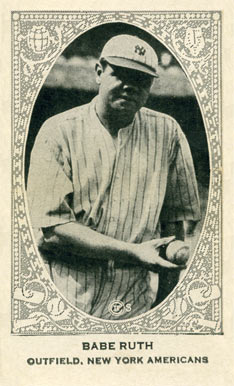 1922 Strip Card Babe Ruth # Baseball Card