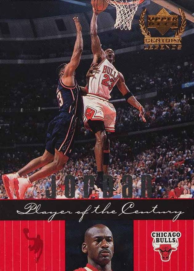 1999 Upper Deck Century Legends Michael Jordan #84 Basketball Card