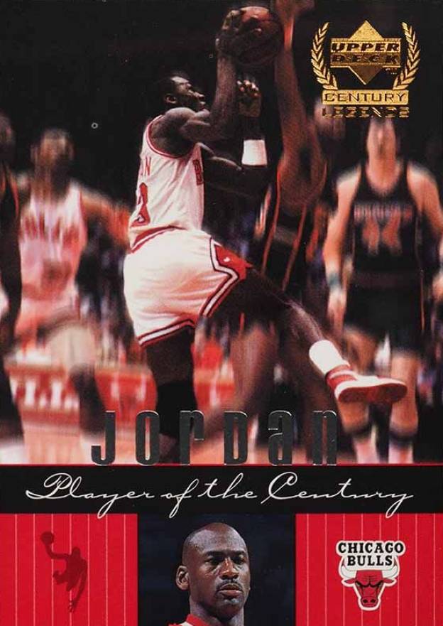 1999 Upper Deck Century Legends Michael Jordan #86 Basketball Card