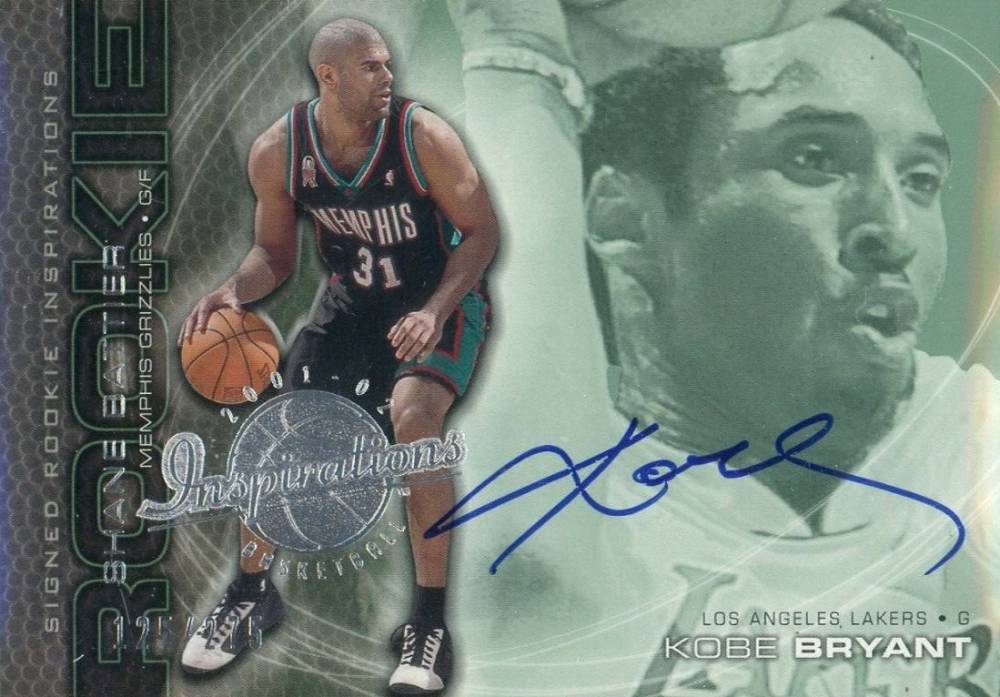 2001 Upper Deck Inspirations Kobe Bryant/Shane Battier #106 Basketball Card