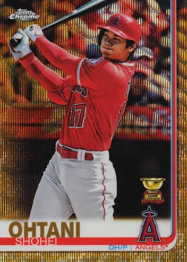 2019 Topps Chrome Shohei Ohtani #1 Baseball Card