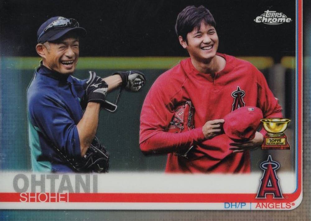 2019 Topps Chrome Shohei Ohtani #1 Baseball Card