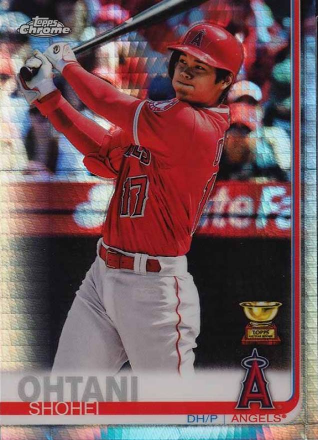 2019 Topps Chrome Shohei Ohtani #1 Baseball Card