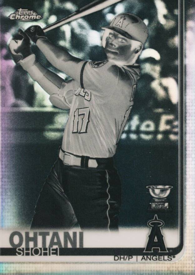 2019 Topps Chrome Shohei Ohtani #1 Baseball Card