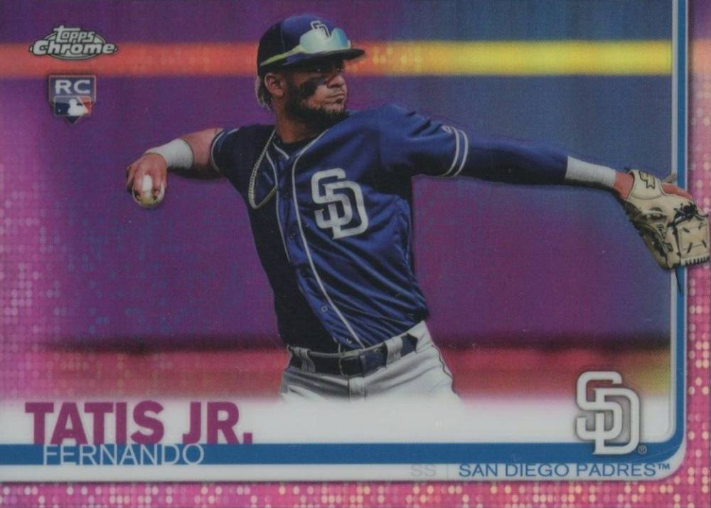 2019 Topps Chrome Fernando Tatis Jr. #203 Baseball Card