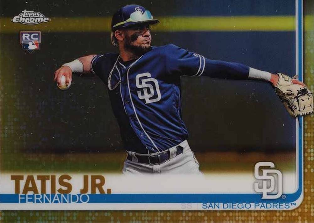 2019 Topps Chrome Fernando Tatis Jr. #203 Baseball Card