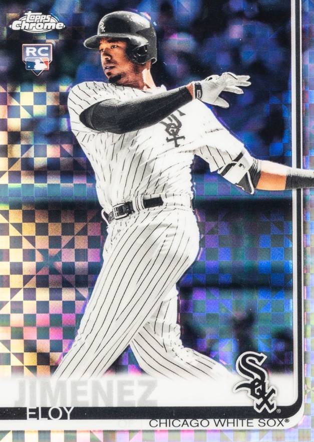 2019 Topps Chrome Eloy Jimenez #202 Baseball Card