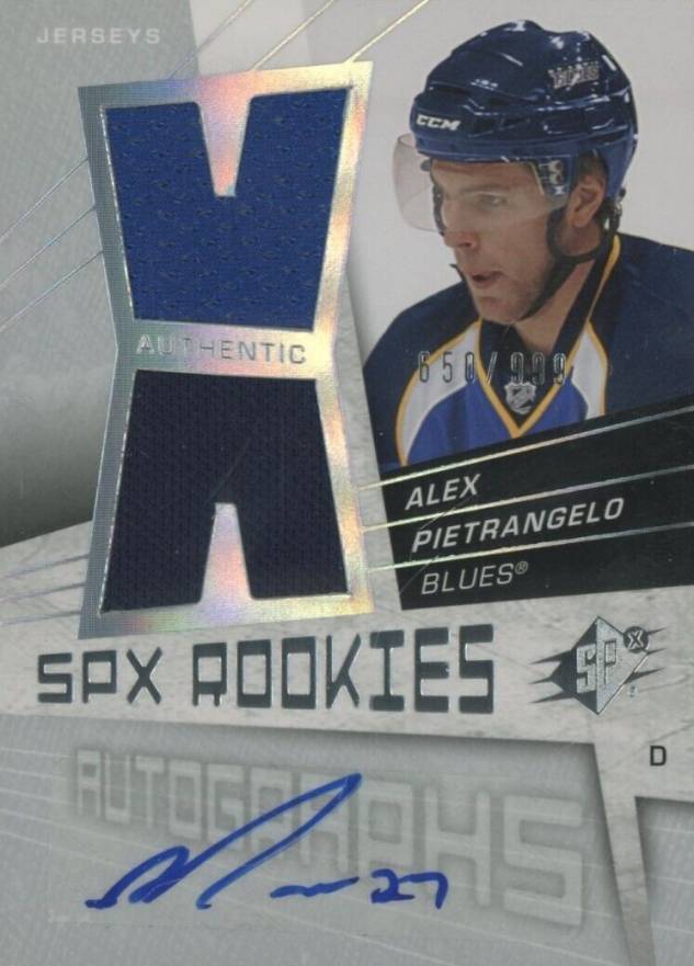 2008 SPx  Alex Pietrangelo #180 Hockey Card