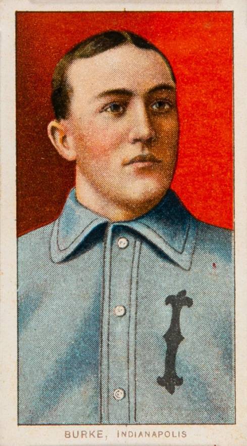 1909 White Borders Cycle 350 Burke, Indianapolis #63 Baseball Card