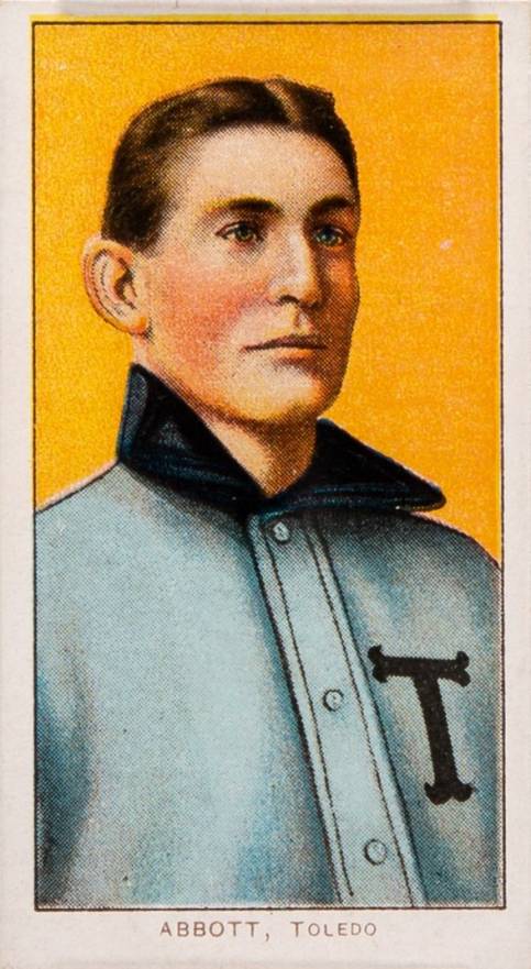 1909 White Borders Cycle 350 Abbott, Toledo #3 Baseball Card