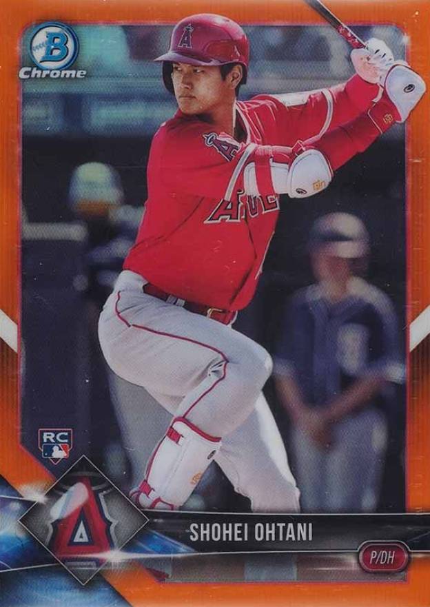 2018 Bowman Chrome Shohei Ohtani #1 Baseball Card