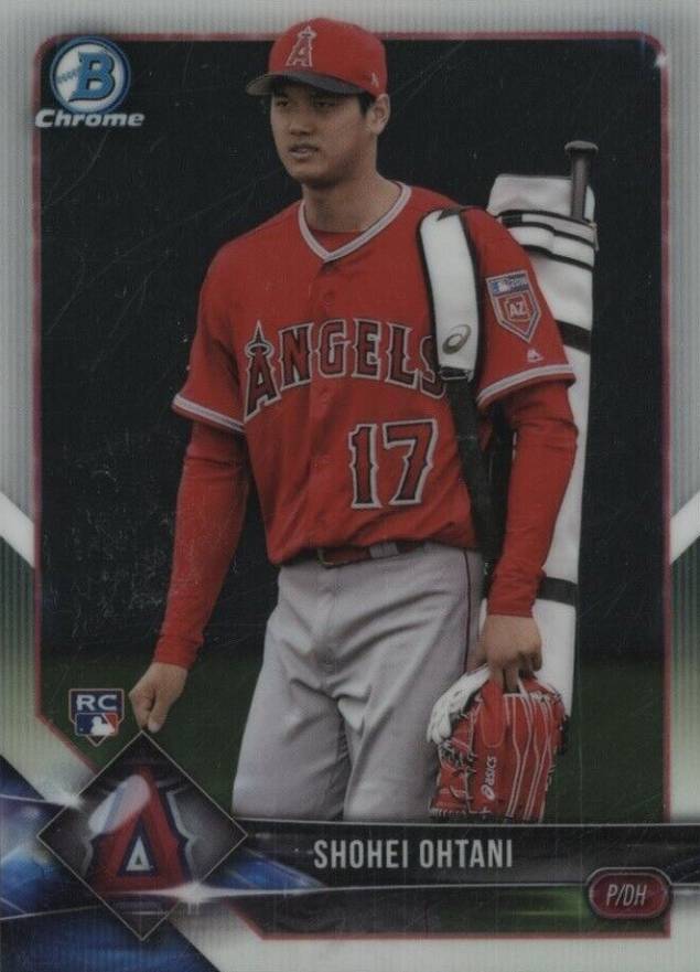 2018 Bowman Chrome Shohei Ohtani #1 Baseball Card