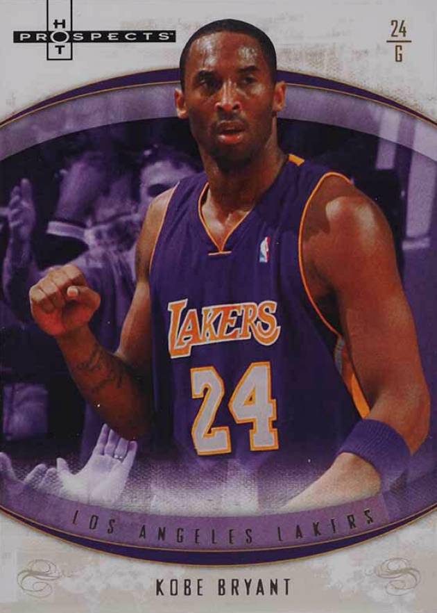 2007 Fleer Hot Prospects Kobe Bryant #1 Basketball Card