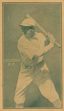 1911 Pacific Coast Biscuit Madden # Baseball Card