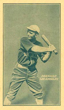 1911 Pacific Coast Biscuit Bernard # Baseball Card