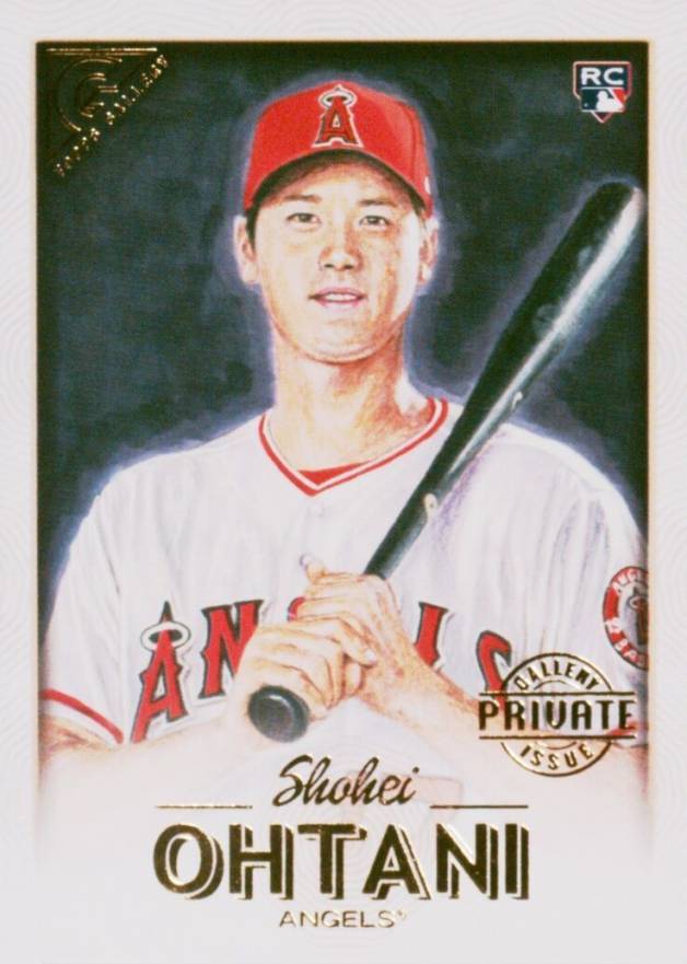 2018 Topps Gallery Shohei Ohtani #116 Baseball Card