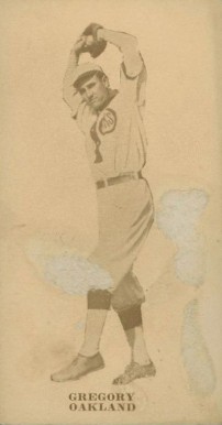 1913 Oakland Oaks Gregory # Baseball Card