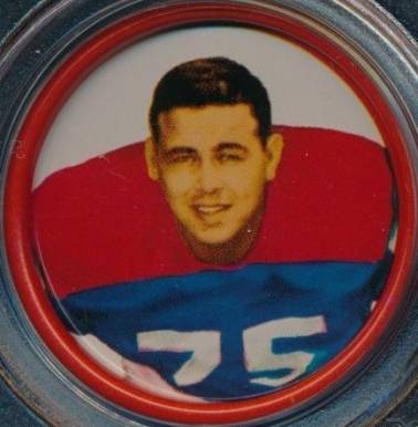 1962 Salada Coins Ken Rice #152 Football Card