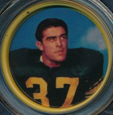 1962 Salada Coins Mike Henry #75 Football Card