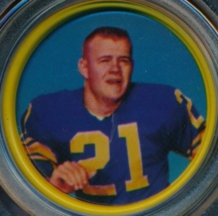 1962 Salada Coins Ed Meador #47 Football Card