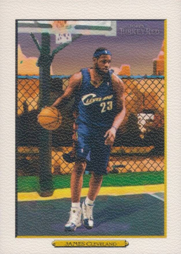 2006 Topps Turkey Red LeBron James #2 Basketball Card