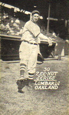 1930 Zeenut  Lombardi # Baseball Card