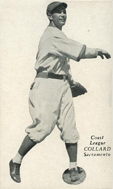 1932 Zeenut Pacific Coast League Collard # Baseball Card