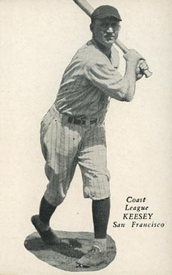 1932 Zeenut Pacific Coast League Keesey # Baseball Card