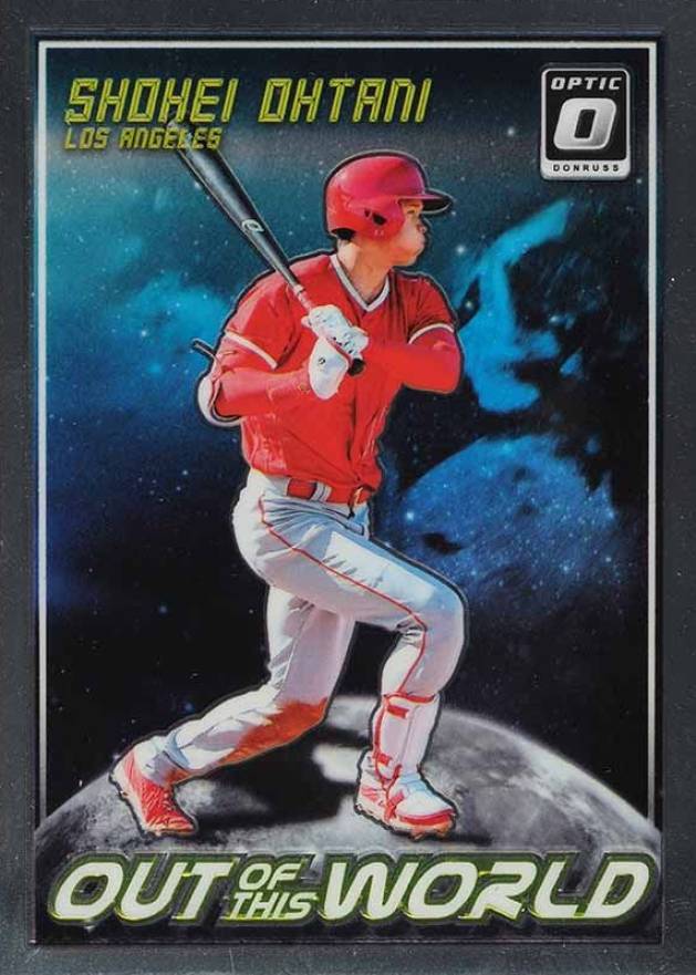 2018 Panini Donruss Optic Out of This World Shohei Ohtani #OW5 Baseball Card