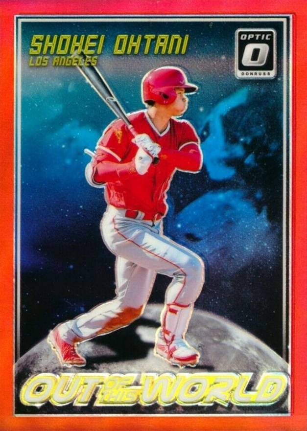 2018 Panini Donruss Optic Out of This World Shohei Ohtani #OW5 Baseball Card