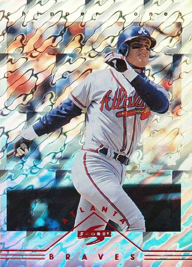 1997 Score Team Collection Chipper Jones #10 Baseball Card