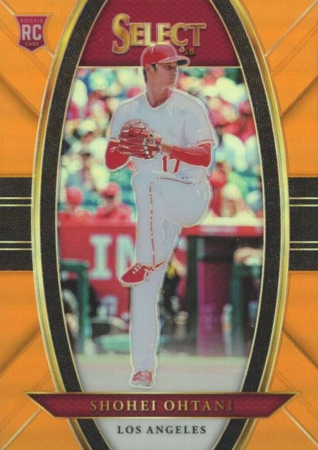 2018 Panini Chronicles Select  Shohei Ohtani #3 Baseball Card