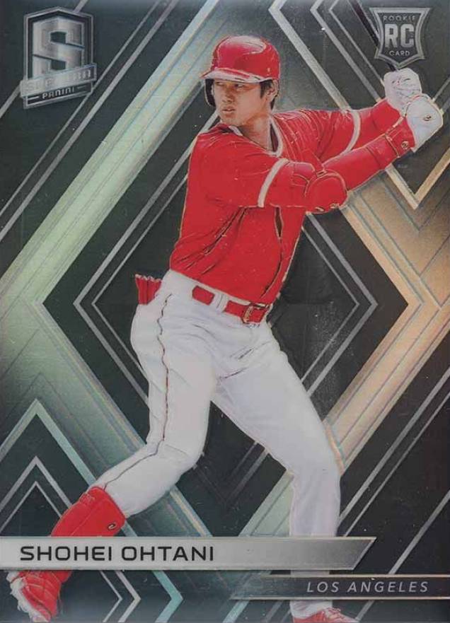 2018 Panini Chronicles Spectra Shohei Ohtani #35 Baseball Card