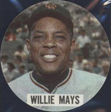 1961 Chemstrand Iron-On Patches Willie Mays # Baseball Card