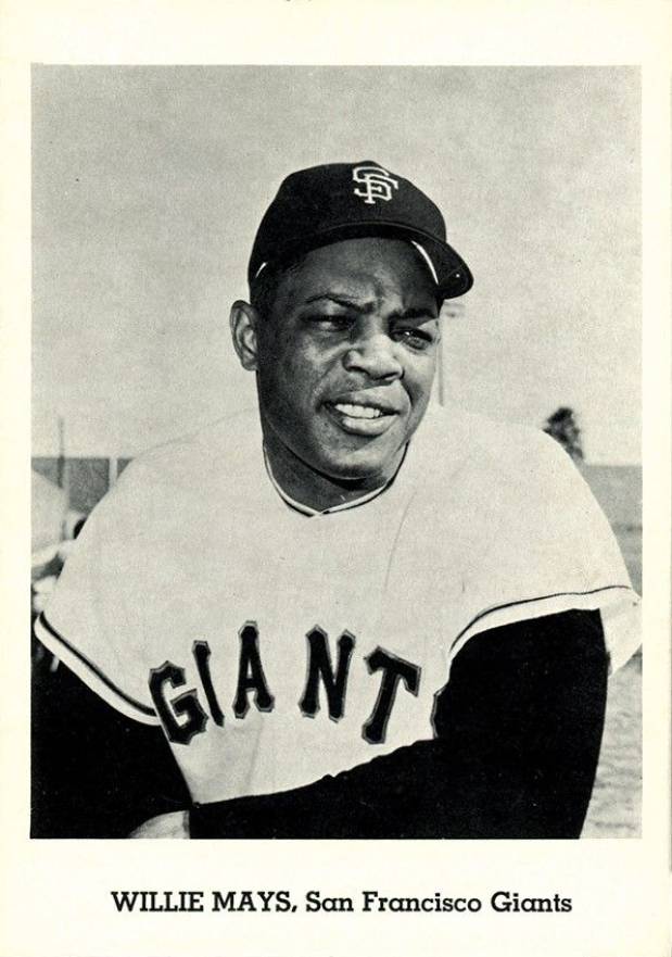 1962 Jay Publishing Photos-Type 2 Willie Mays # Baseball Card