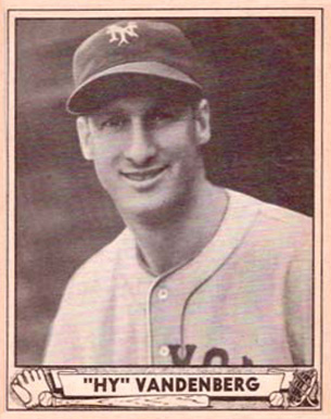 1940 Play Ball "Hy" Vandenberg #209 Baseball Card