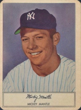 1953 Stahl-Meyer Franks Mickey Mantle # Baseball Card