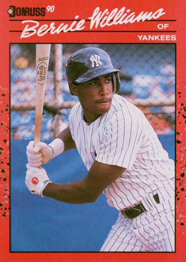 1990 Donruss Bernie Williams #689 Baseball Card