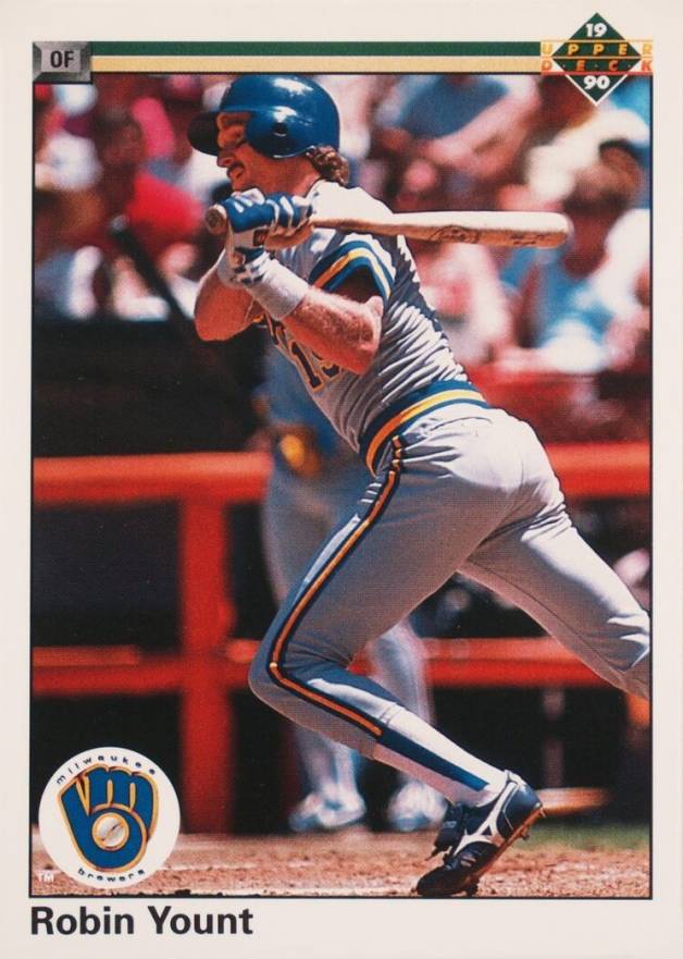 1990 Upper Deck Robin Yount #567 Baseball Card