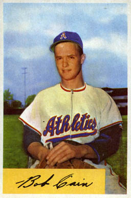 1954 Bowman Bob Cain #195 Baseball Card