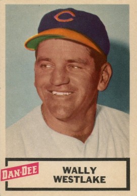 1954 Dan-Dee Potato Chips Wally Westlake # Baseball Card