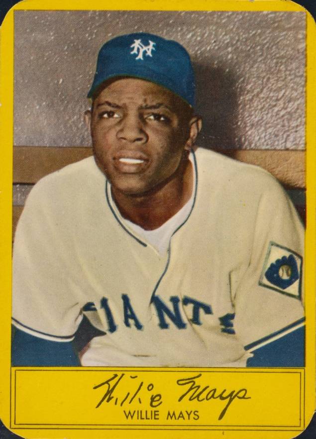 1954 Stahl-Meyer Franks Willie Mays # Baseball Card