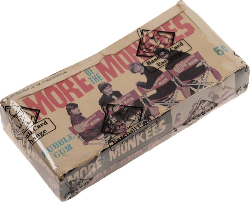 1967 Donruss More Of The Monkees Wax Pack Box #WPB Non-Sports Card